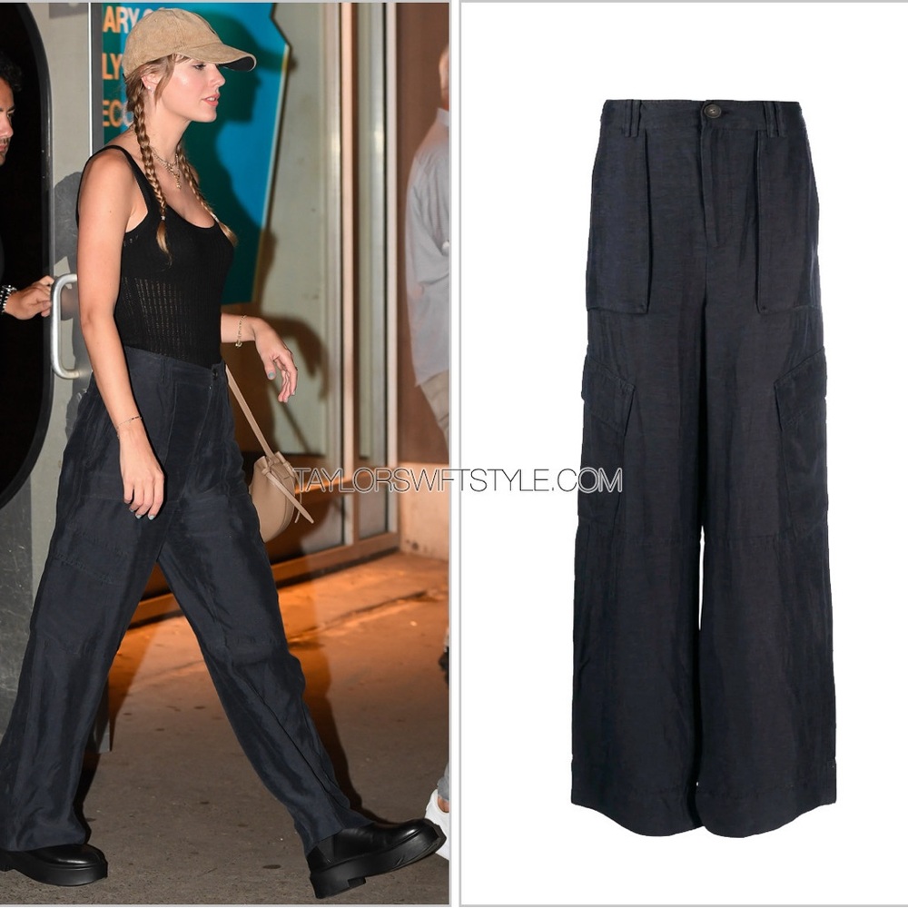 Vince Cargo Pants Wide Leg Trousers Taylor Swift